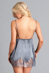 BW1776DG Dark Grey Babydoll